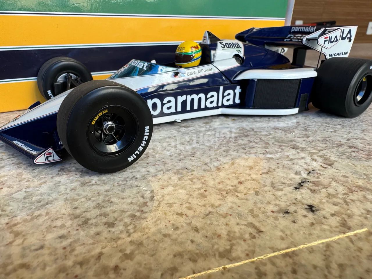 Minichamps 1/18 Brabham 1983 bt52B Ayrton Senna - Foto 2
