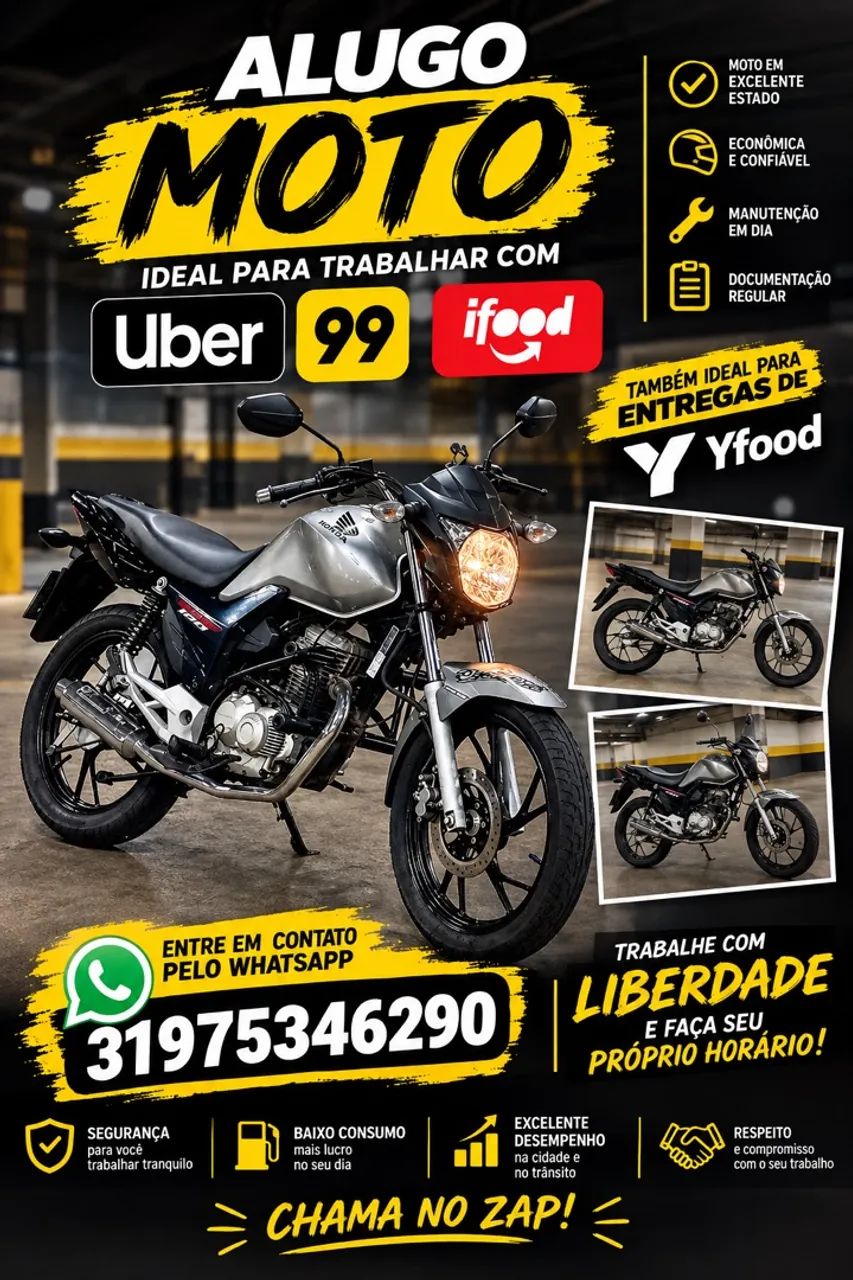 Aluga-se moto CG 160