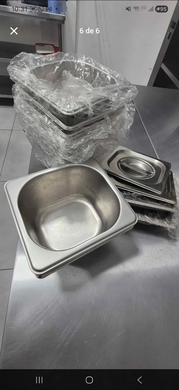 Mesa condimentadora refrigerada dupla  - Foto 2