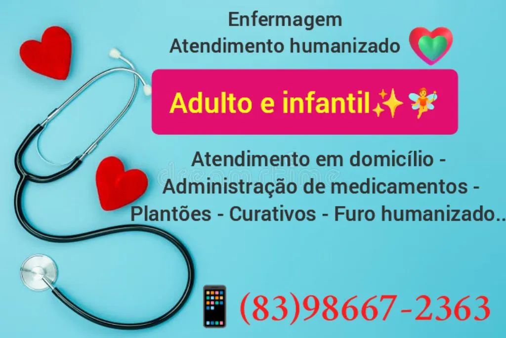 Enfermagem é uma missão divina.