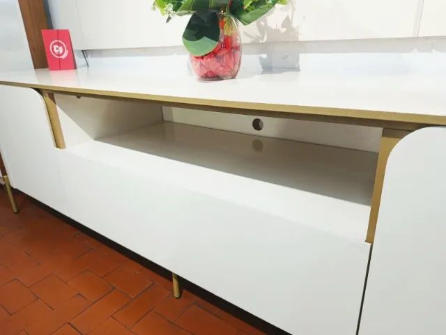 Bancada p/ TV até 80" Areta 100%MDF. - Foto 5