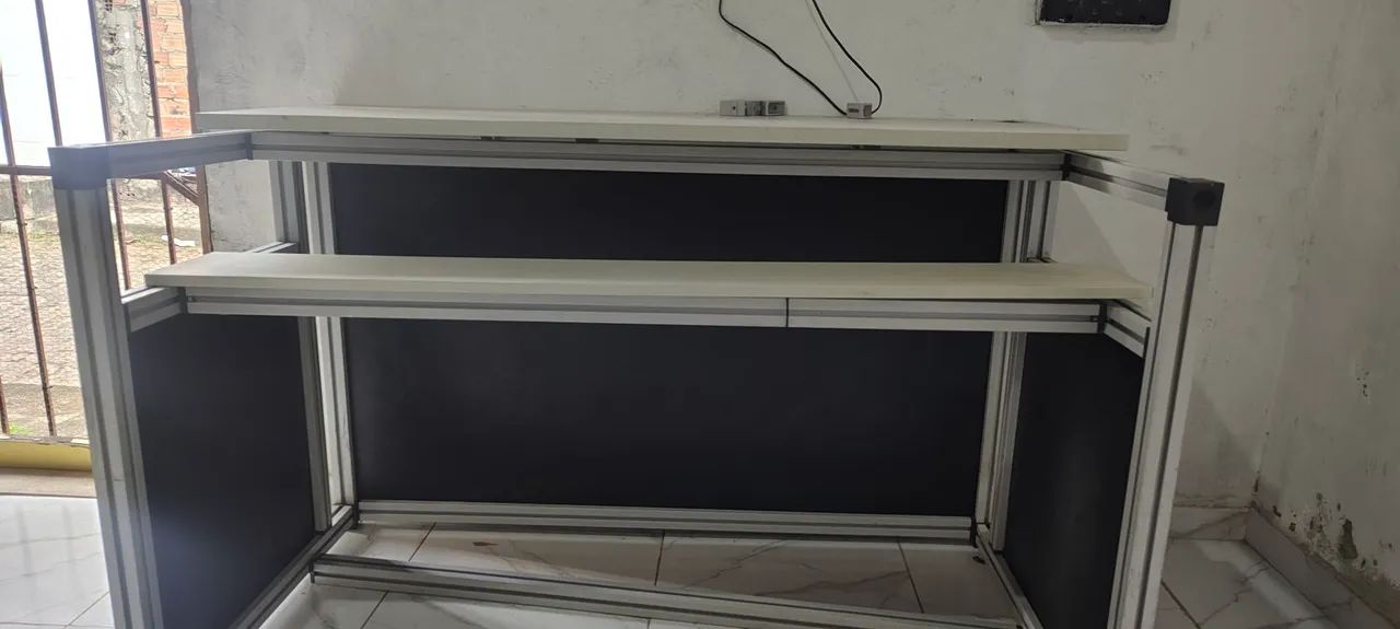 Balcão para escritório de alumínio estrutural  - Foto 2
