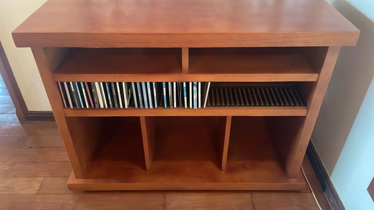 Rack de madeira