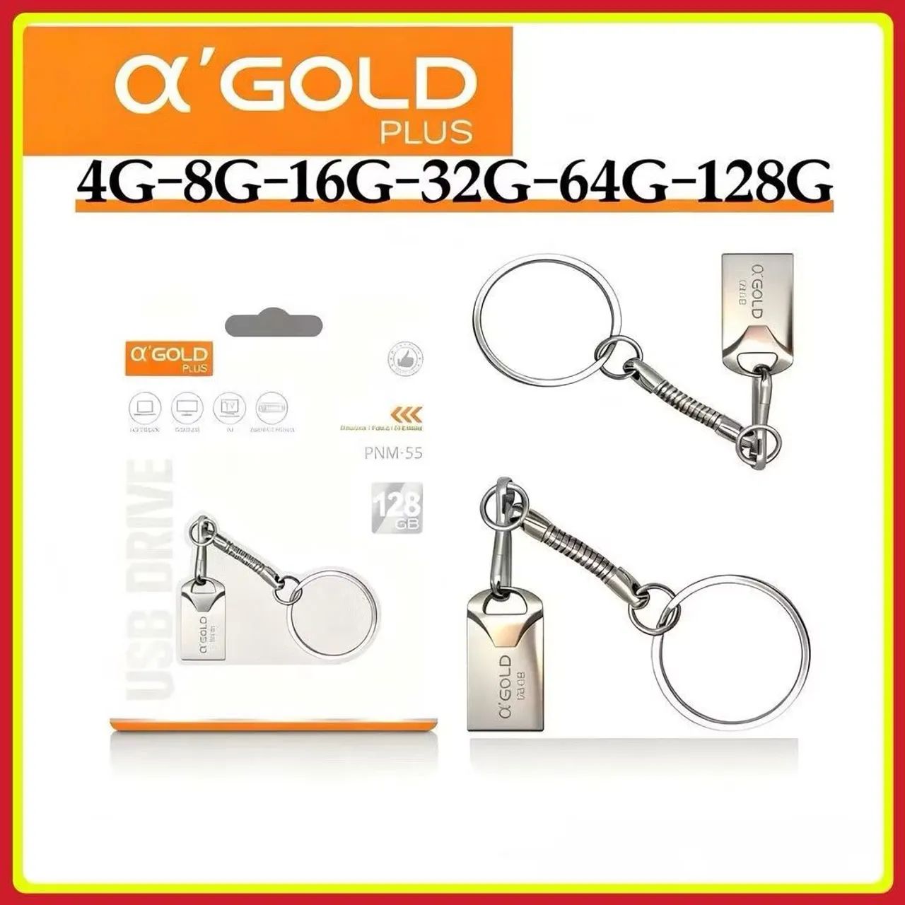 Pendrive 8, 16, 32 e 64 Gigas