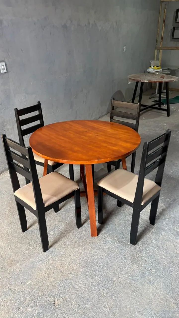 Mesas sala de jantar com 4 cadeiras  - Foto 5