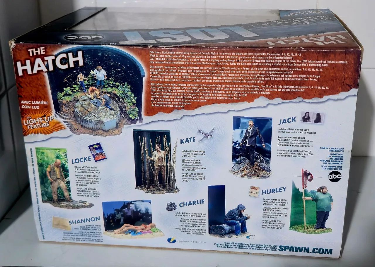Lost The Hatch McFarlane 2006 - Diorama Iluminado Raríssimo - Foto 3