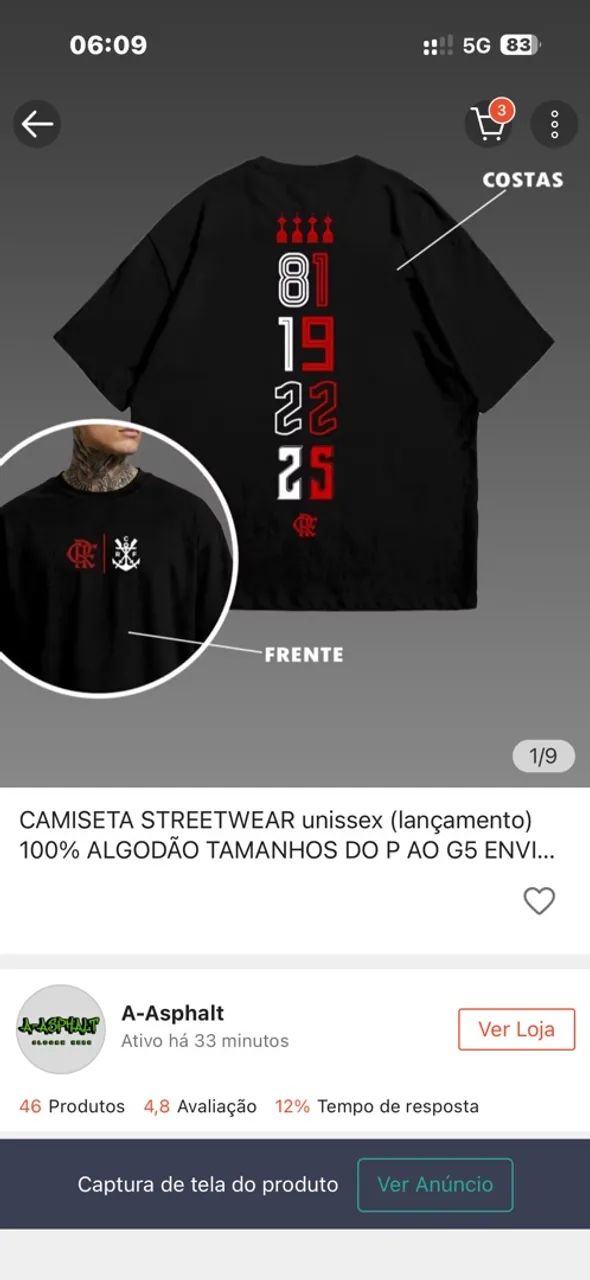 Camisa Flamengo