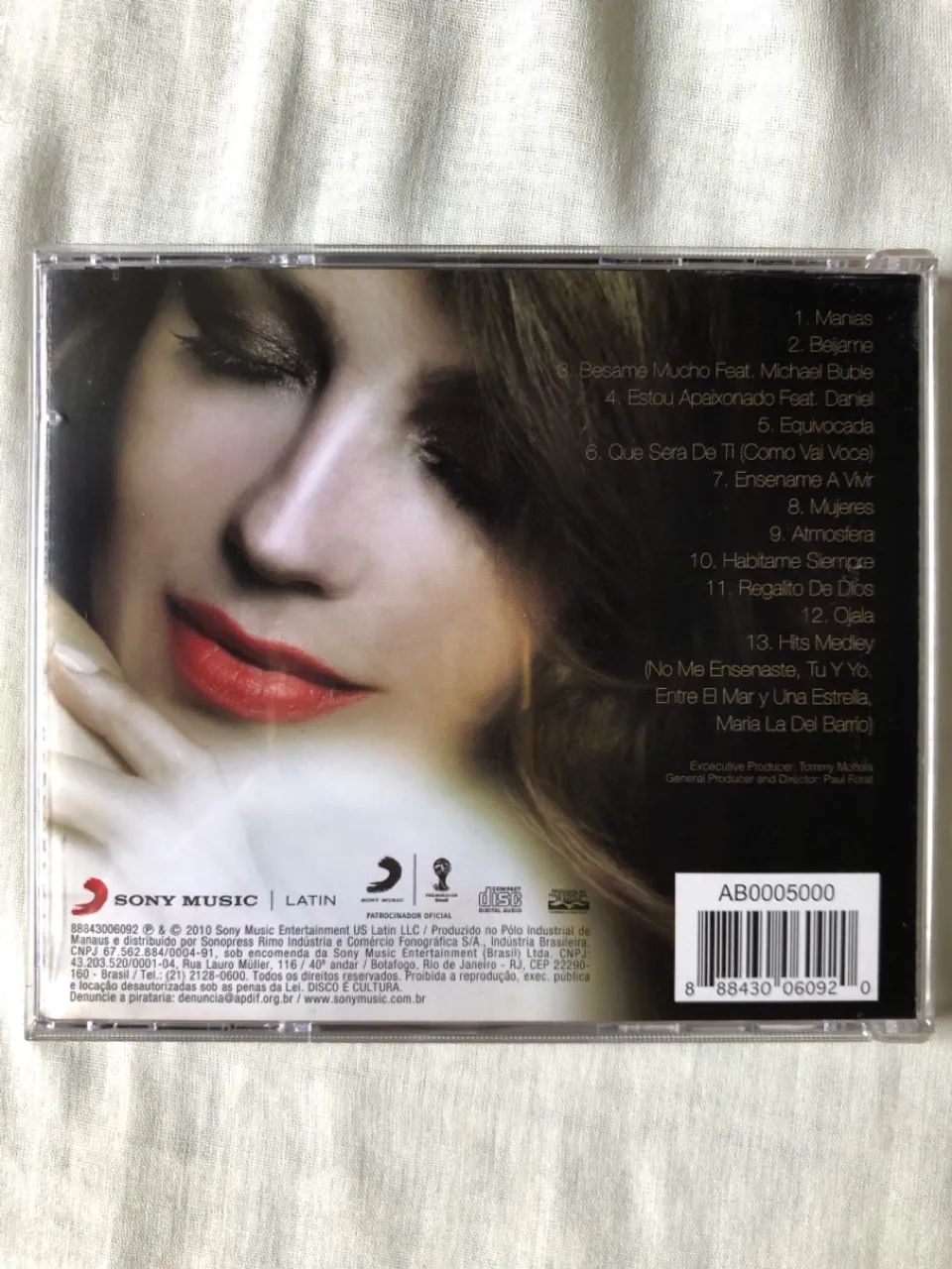 CD Thalia Coletânea Brasil - Foto 2