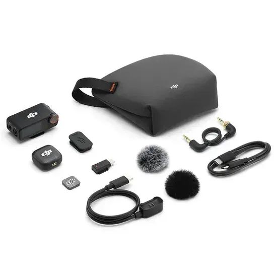 Microfone DJI Mic 3 (1 TX + 1 RX)