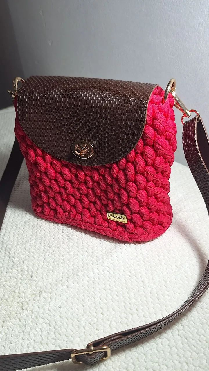 Bolsa de crochê  - Foto 3