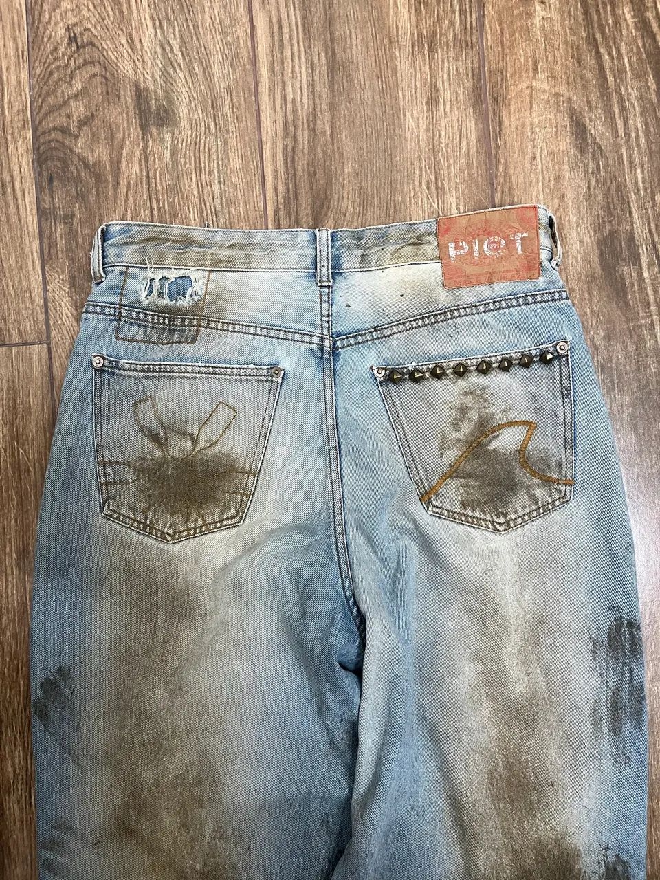 piet dirty denim sample tamanho 40 - Foto 2