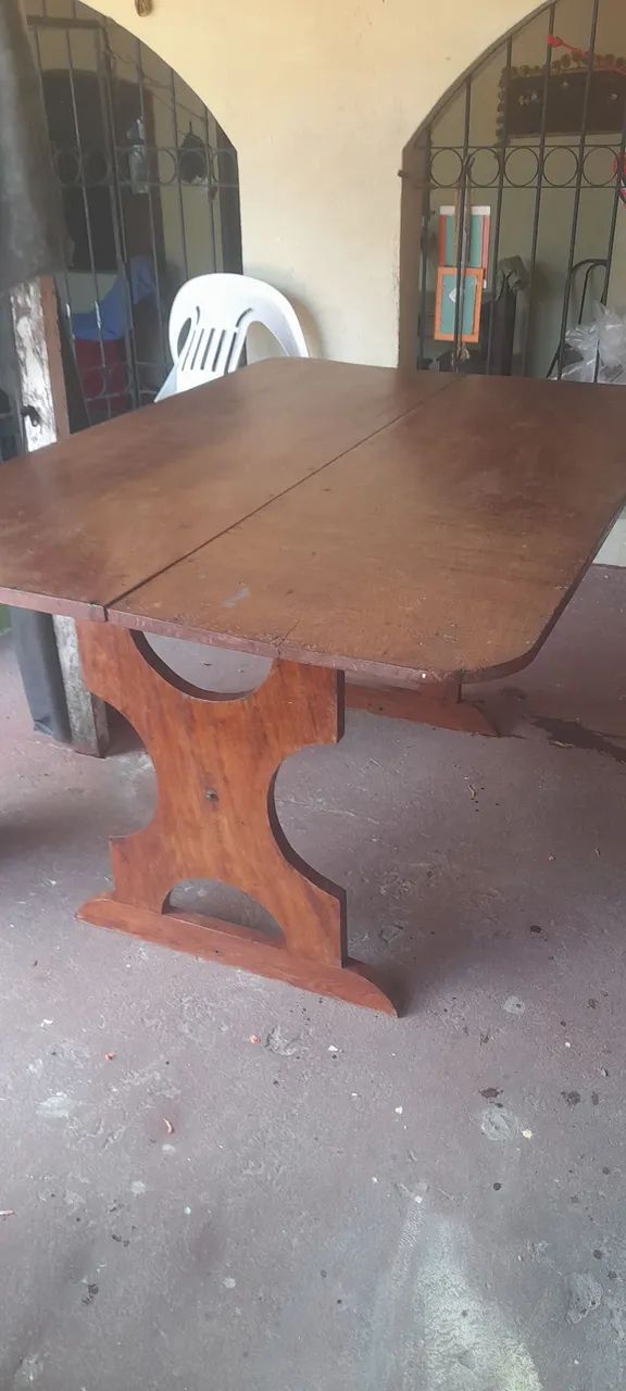 Mesa e dois sofás em madeira nobre - Foto 3