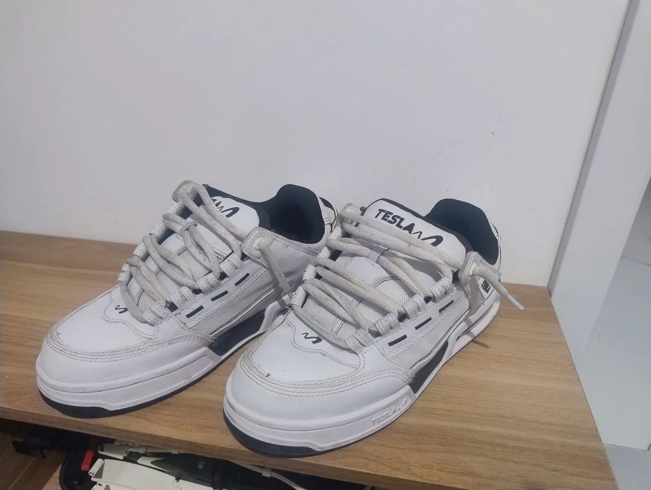 Tênis Tesla deluxe branco - Foto 5