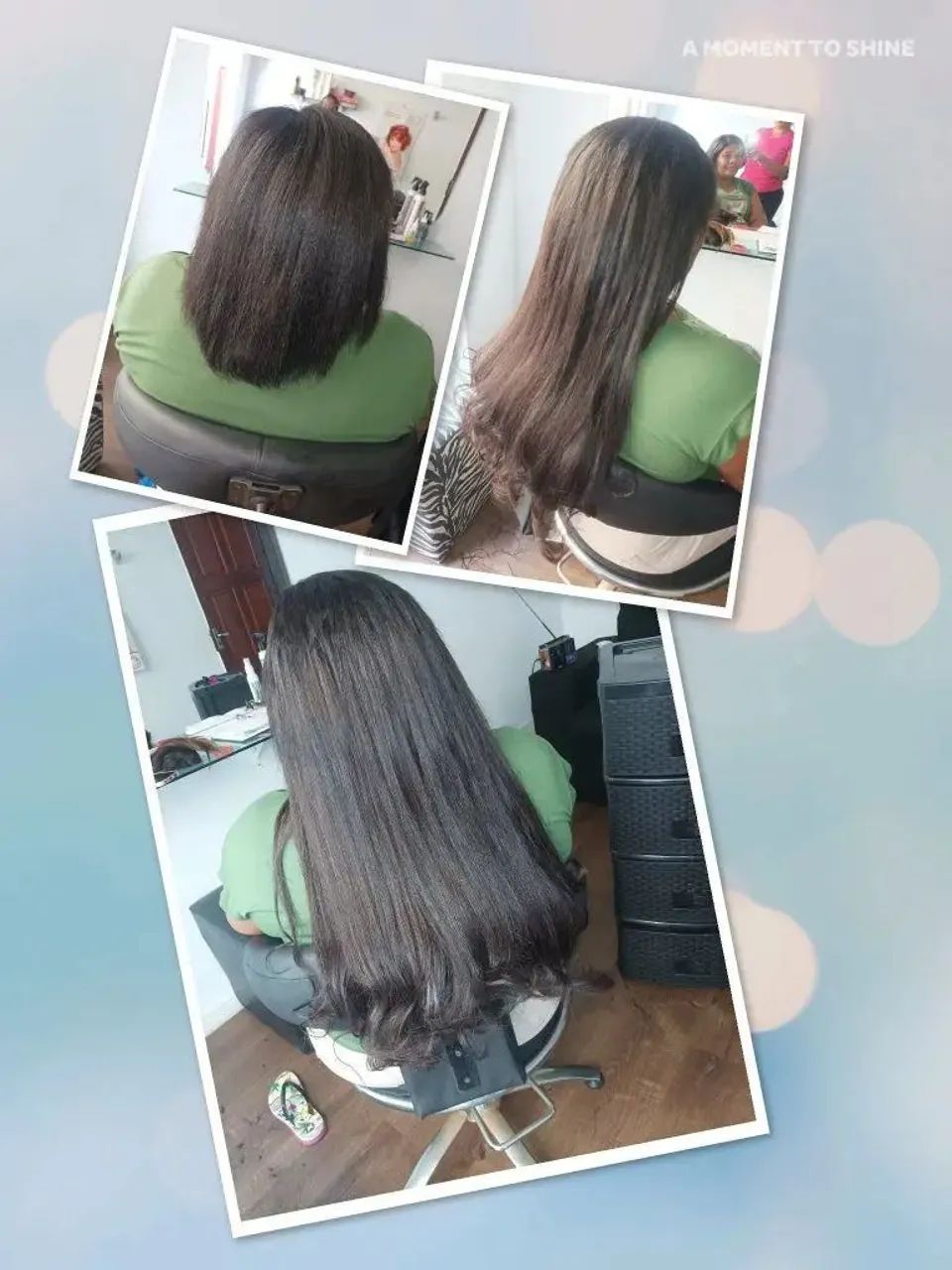 Mega hair com selagem 230 reais 