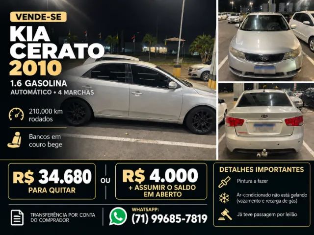 KIA Cerato 1.6 16V AUT. 2011