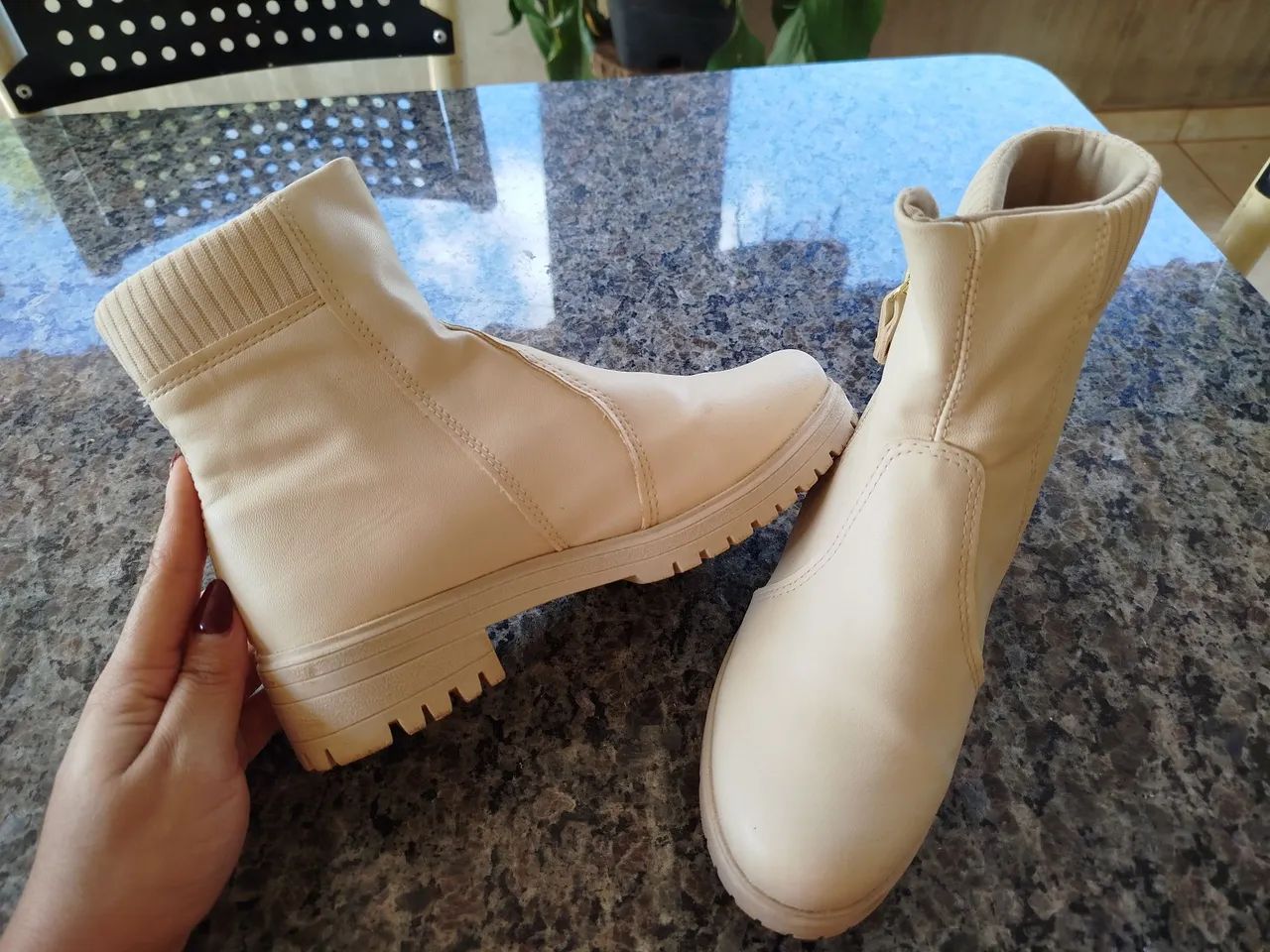 Bota Coturno - off - Mississipi 