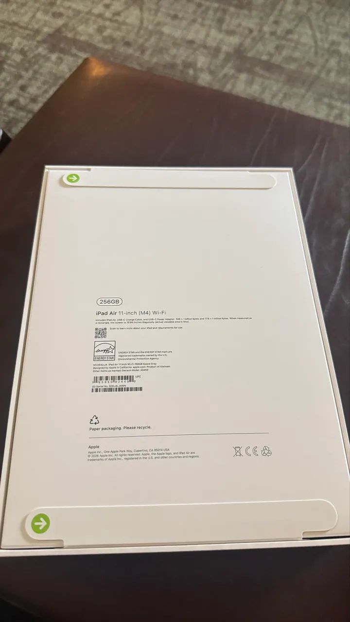 IPad Air (M4)- 11 polegadas - Space Gray - Wi Fi - 256GB