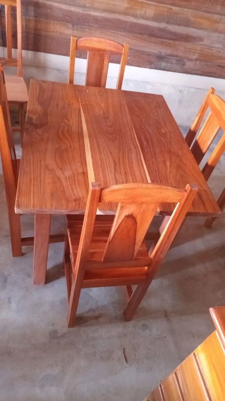 Mesa quadrada de 4 cadeiras - Foto 4