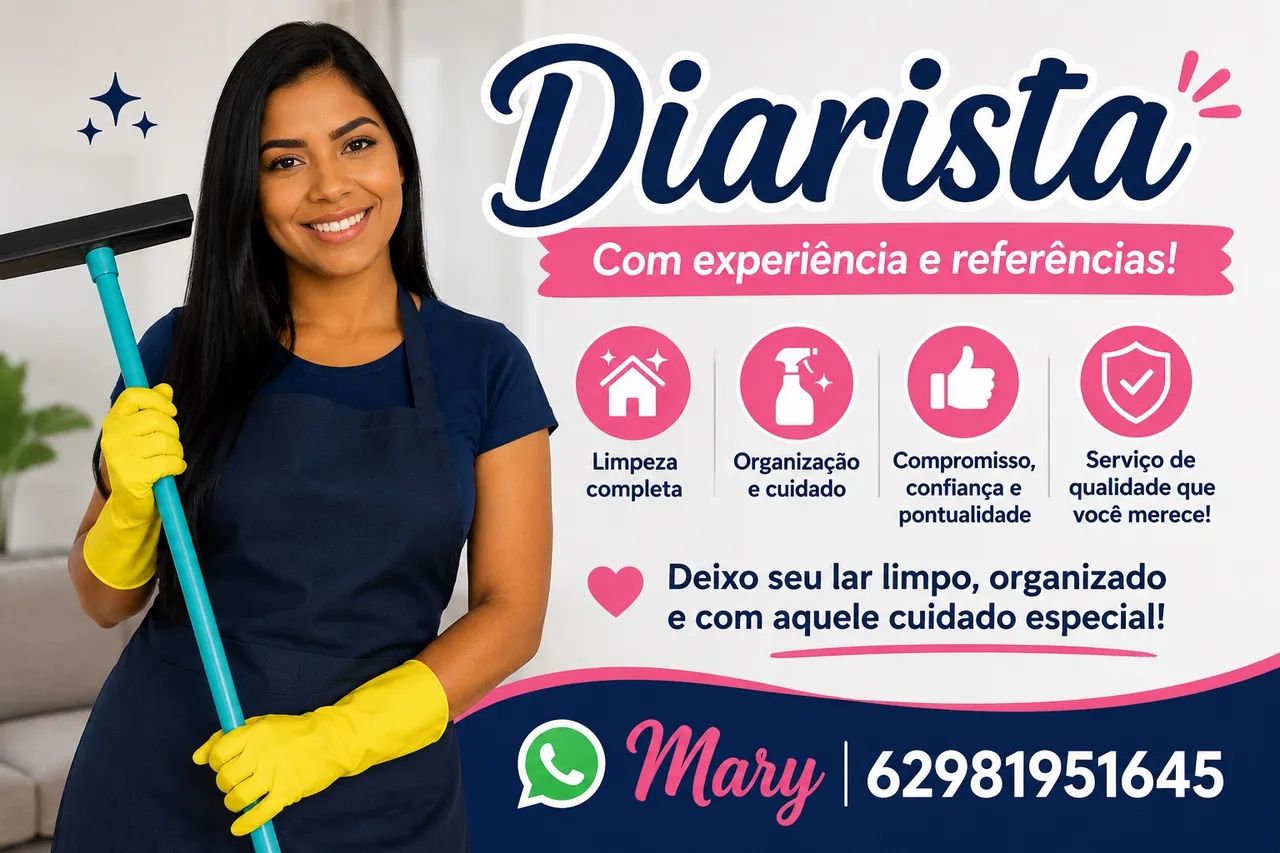 Diarista com experiência e referência  - Foto 2