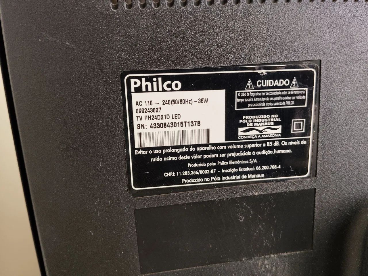 TV Philco PH24D21D - monitor/televisor LED de 24 polegadas - Foto 3