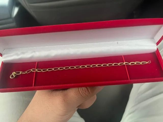 Pulseira de Ouro 2,97g Maciça - Foto 2