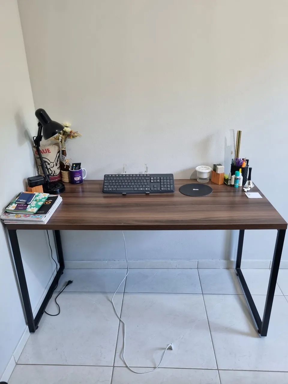 Mesa escritório estilo industrial 