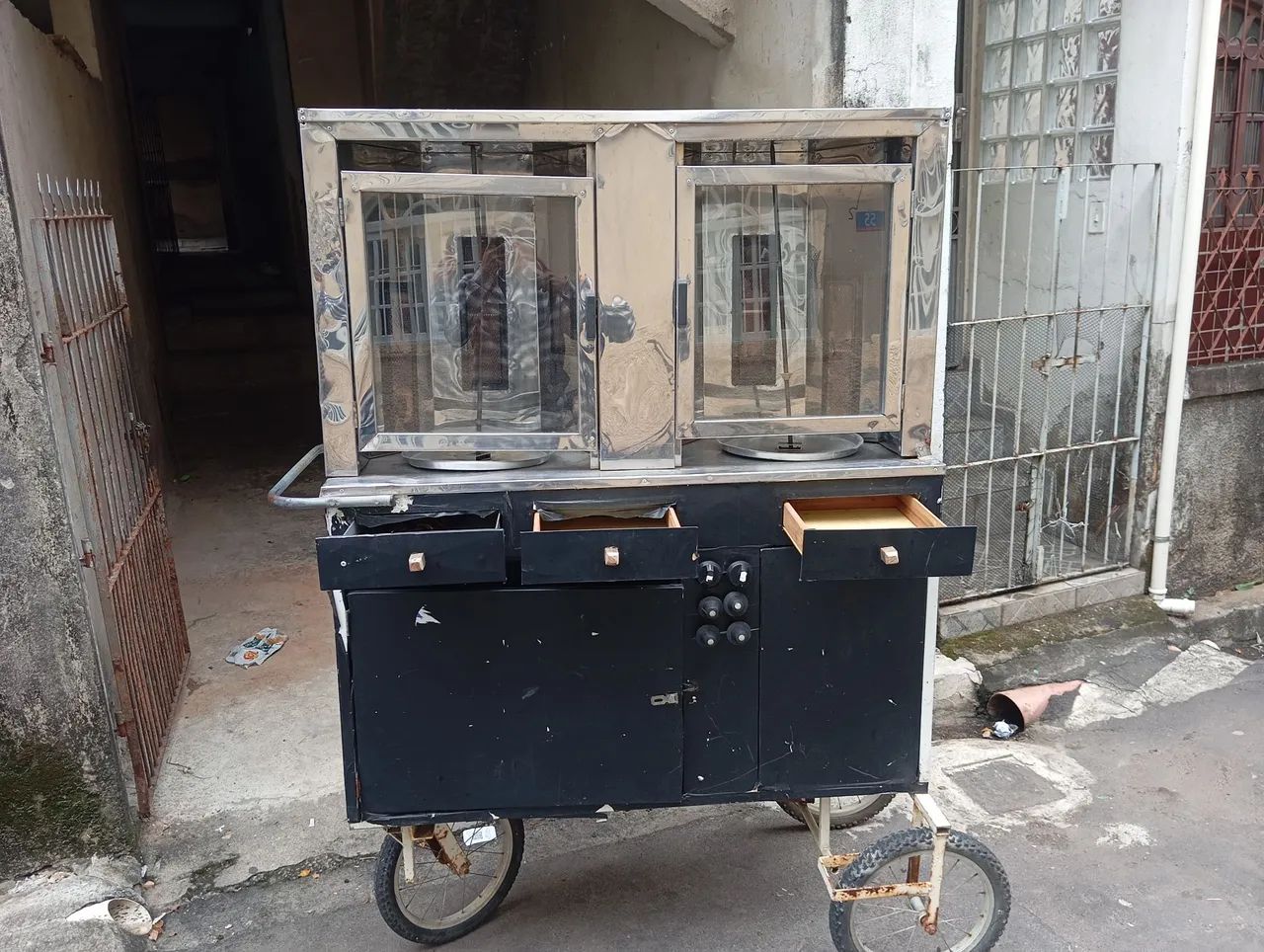 Carrinho Ambulante/Churrasco grego 