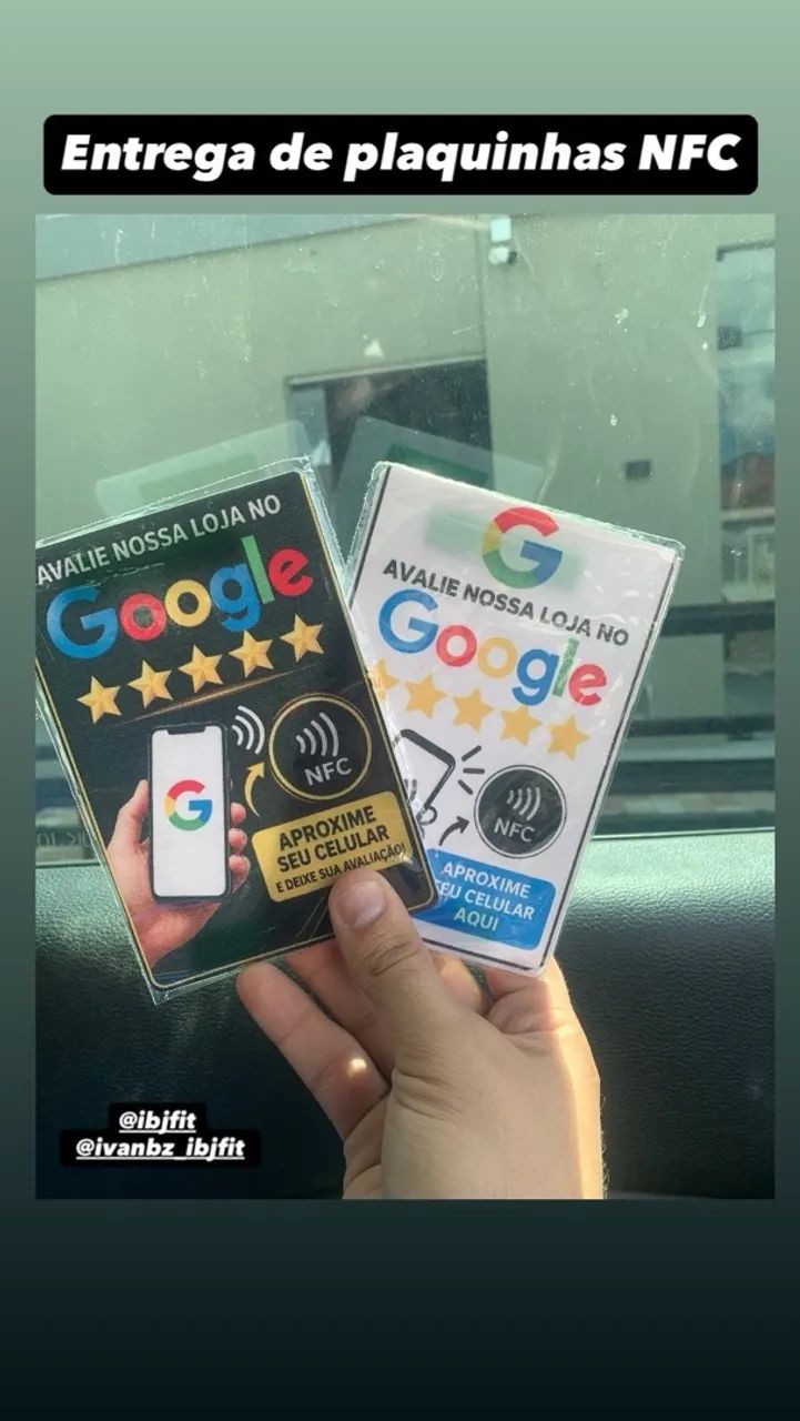 Placa de avaliação com Tag NFc