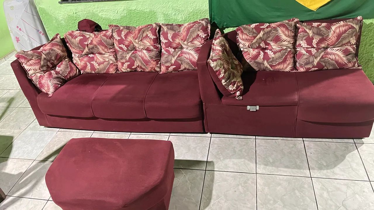 SOFÁ 2 e 3 lugares EXCELENTE  - Foto 3