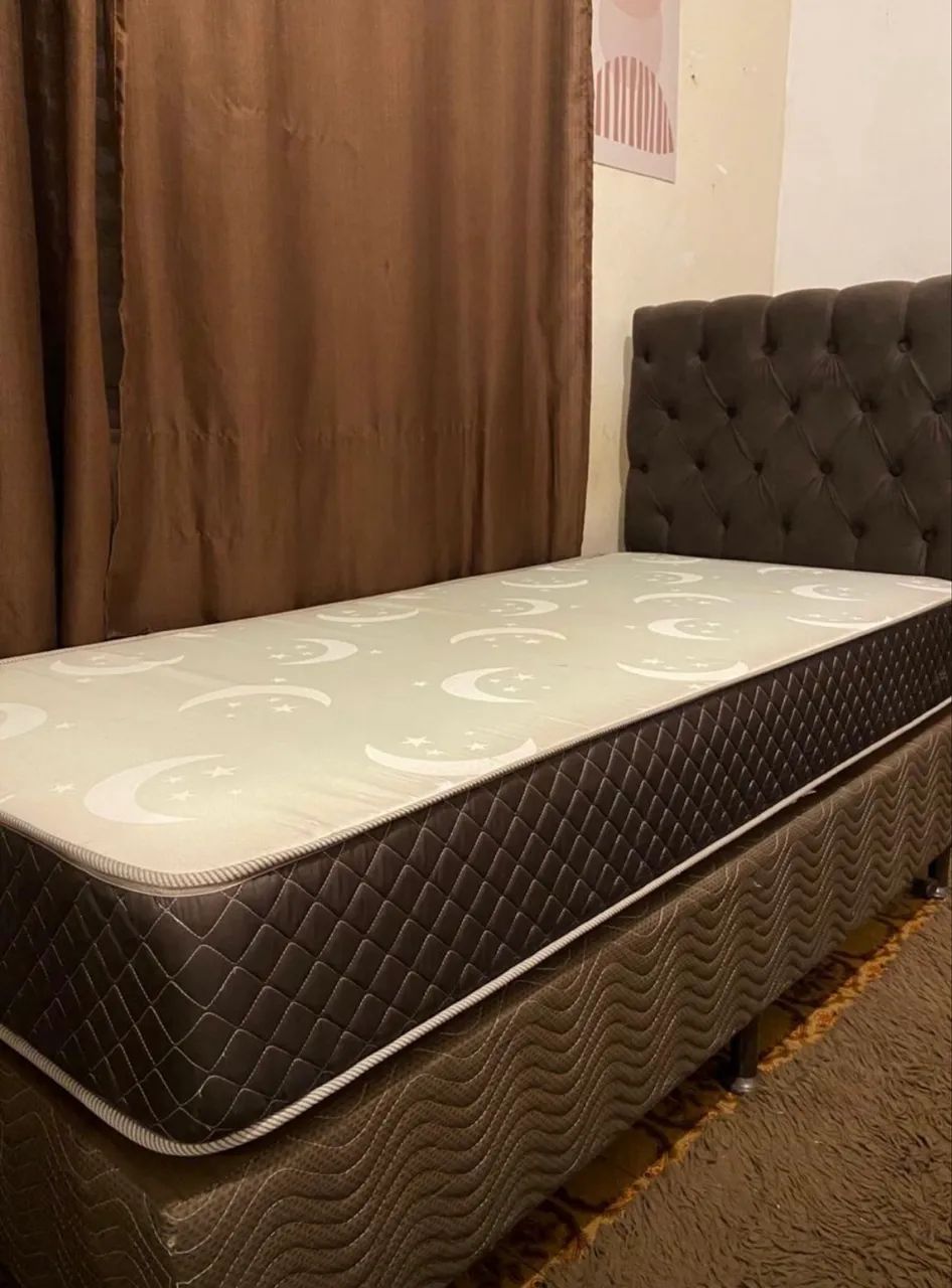 CAMA BOX SOLTEIRO ORTOBOM COMPLETA