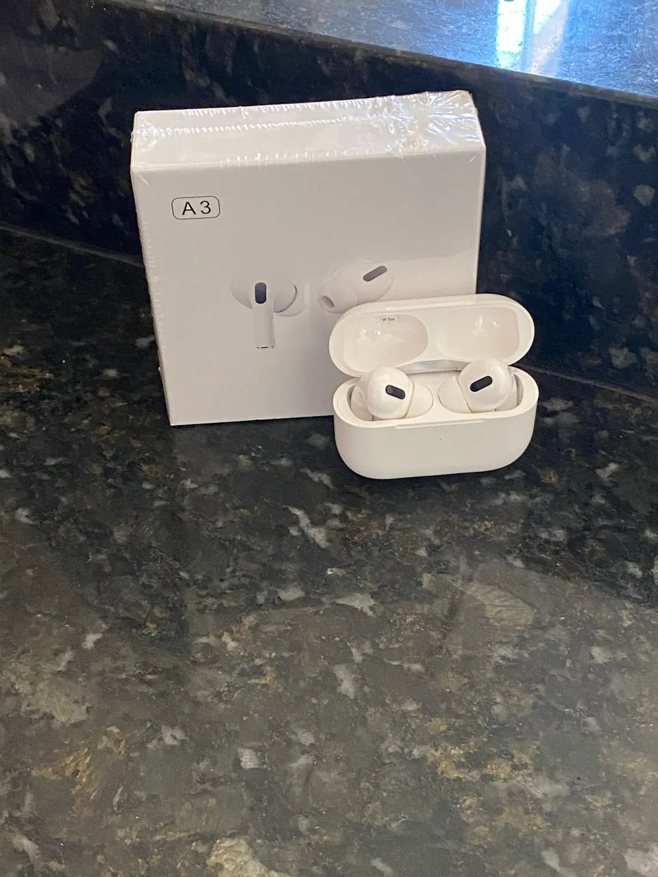 Fone Bluetooth estilo AirPod 
