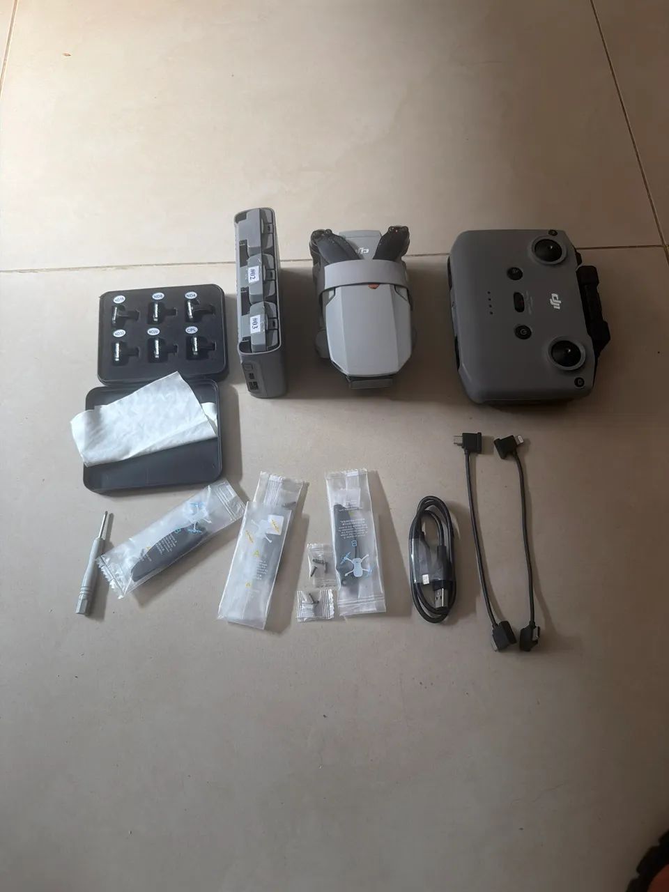 Dji Mini 2 Se Fly More Combo - Dji026 Cor Cinza - Foto 3