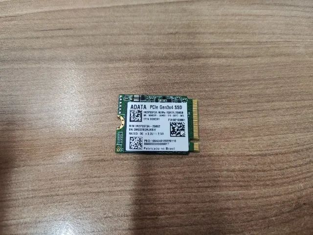 Ssd Adata Nvme 256GB Pcie Gen3x4 M.2