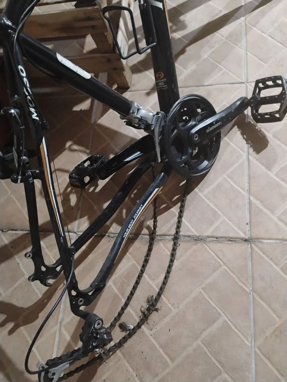 Vendo bicicleta trilha marcha - Foto 4