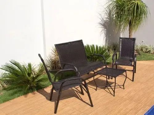 Conjunto de namoradeira em fibras 