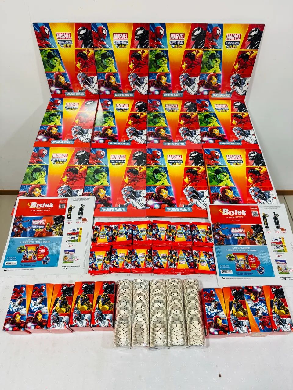 Lote Tazos Marvel