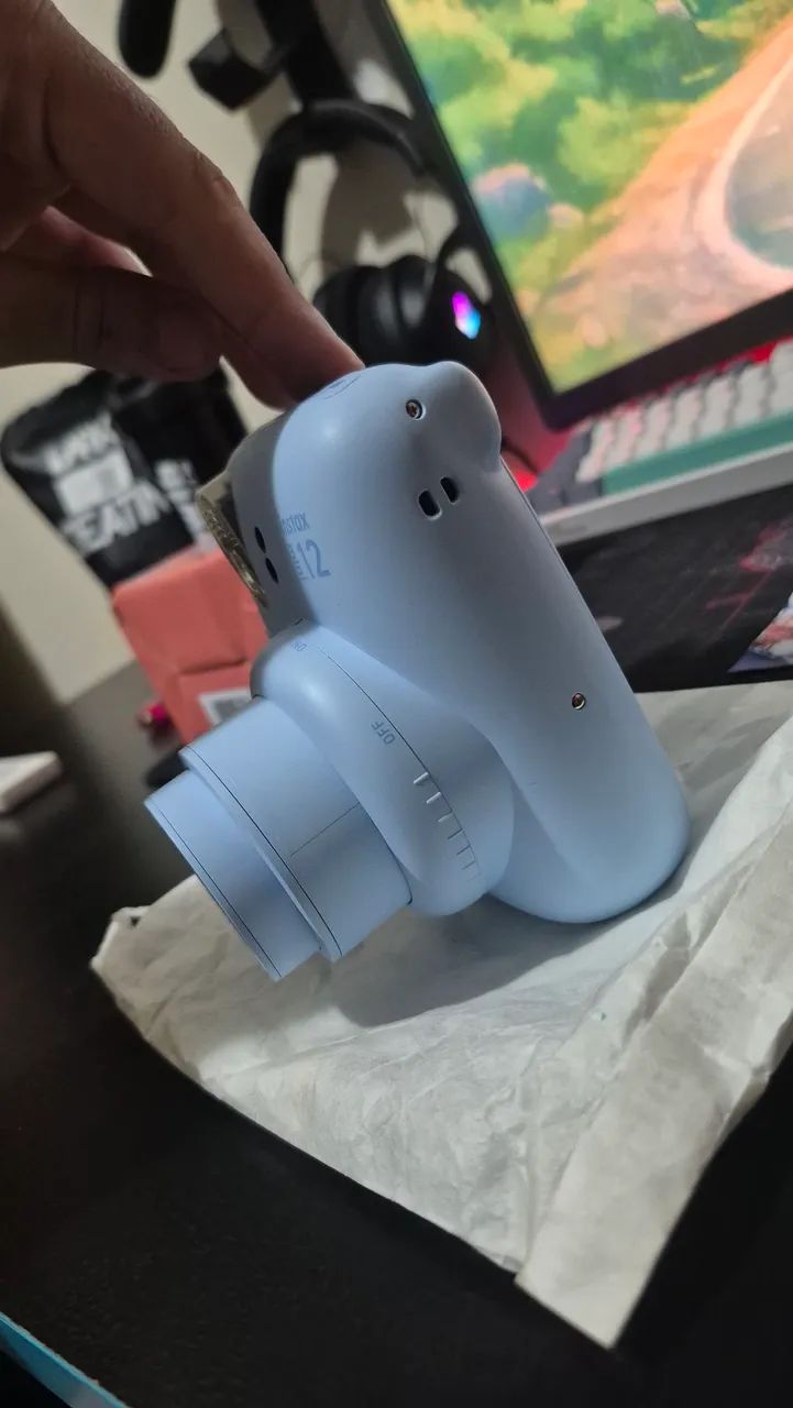Instax Mini 12 PASTEL BLUE com apenas 1 mês de uso - Foto 3