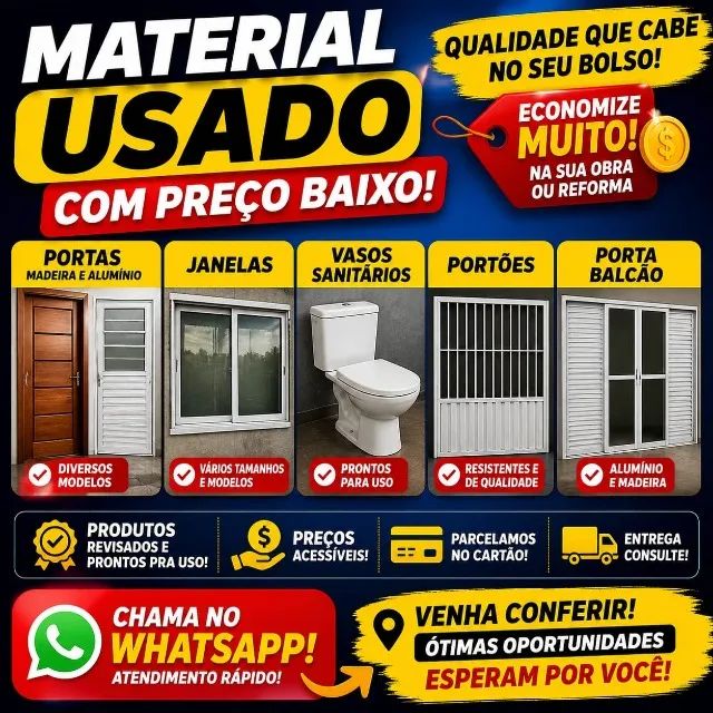  Compra de Material Usado de Demolição