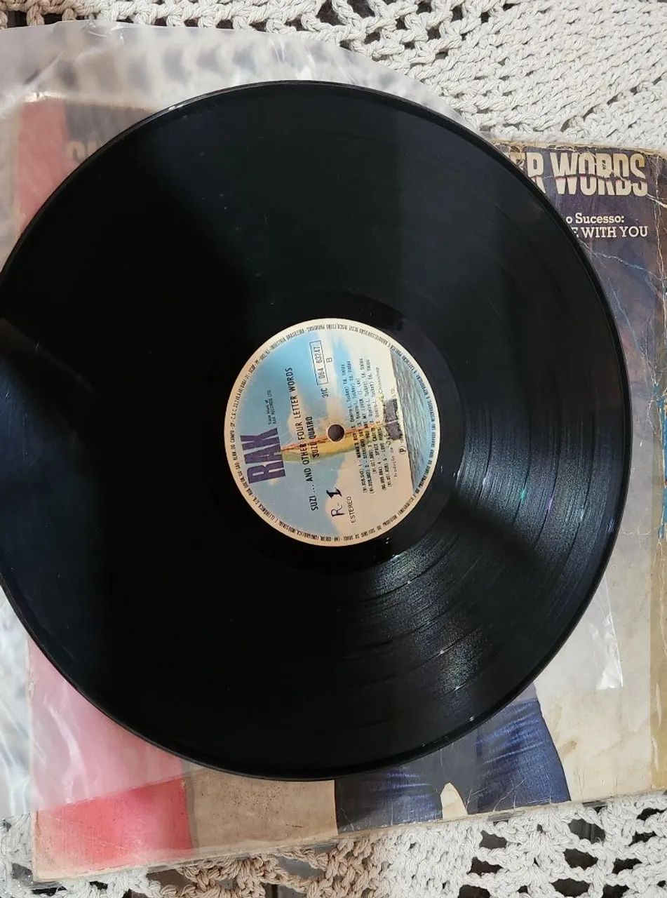 Disco de vinil SUZI QUATRO "AND OTHER FOUR LETTER WORKS" lp - Foto 5