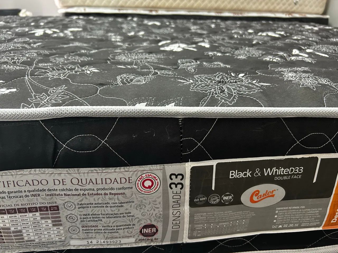 Colchão de casal padrão Ortobom Black White!!