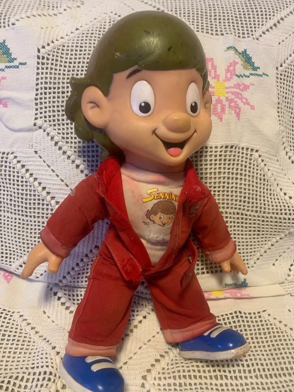 Boneco Ayrton Senna - Seninha, década de 90.  - Foto 3