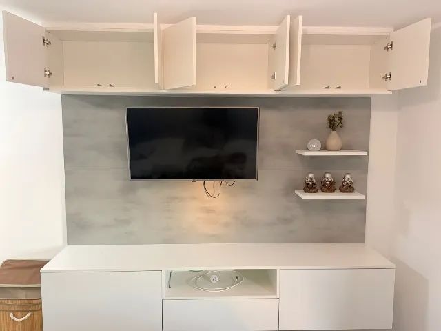 Móveis planejados 100% MDF Criare - armário e painel. 2,40 comp - Foto 3