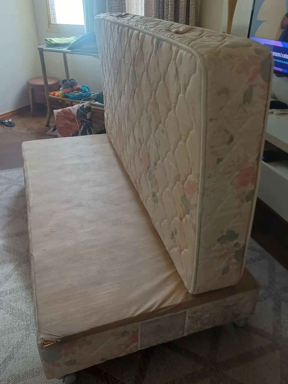 Cama Box Ortobom Solteiro