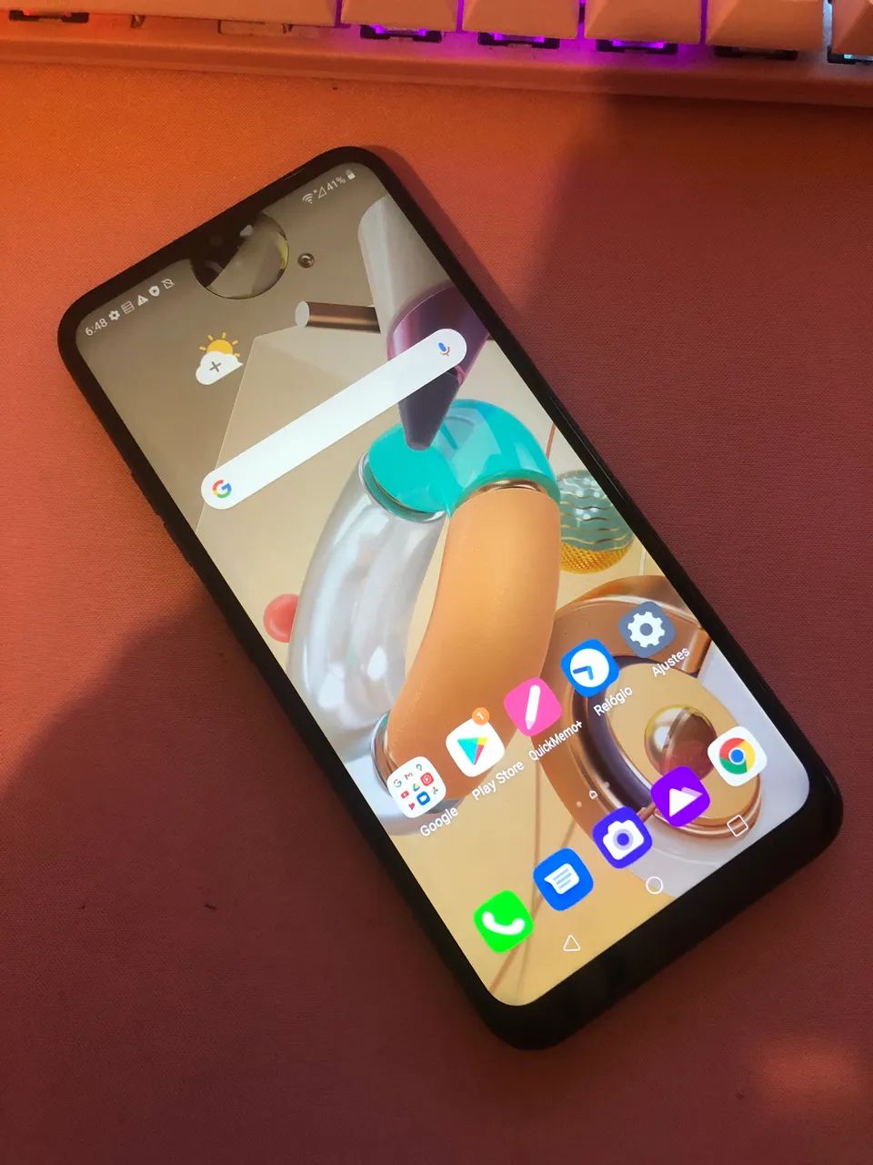 Celular lg k41s - Foto 2