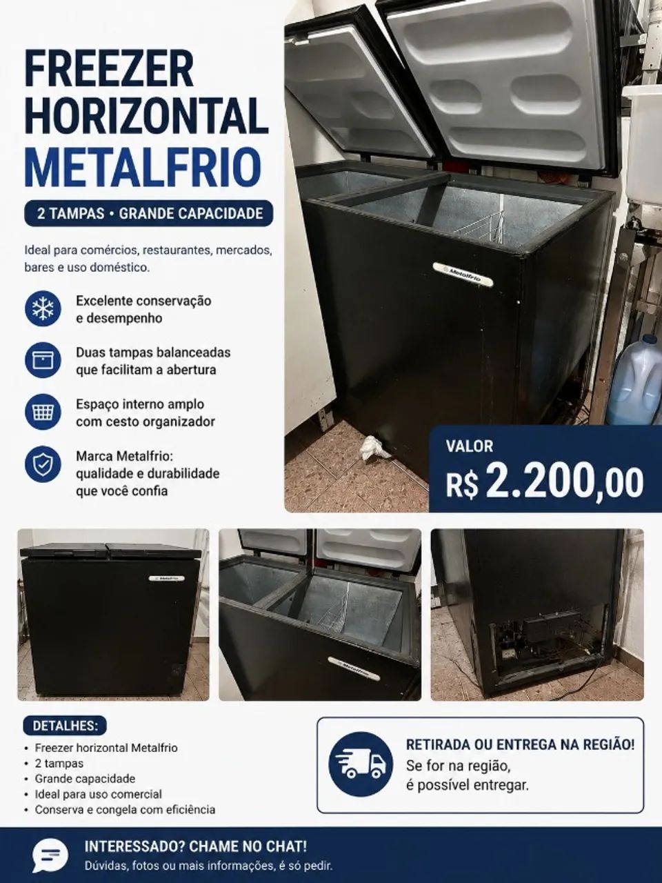 Vende-se freezer - Foto 4