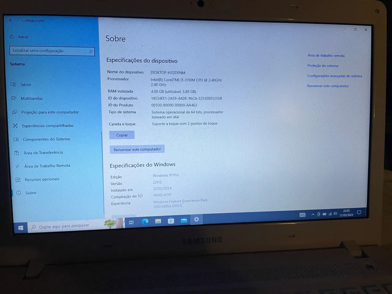 Notebook Samsung intel - Foto 4