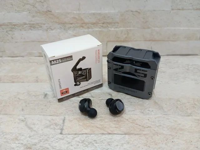 Fone de Ouvido Bluetooth M25 Tws Sem Fio Recarregável - Foto 3