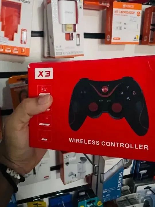 X3 Controle Sem fio - Joystick Bluetooth - Foto 3