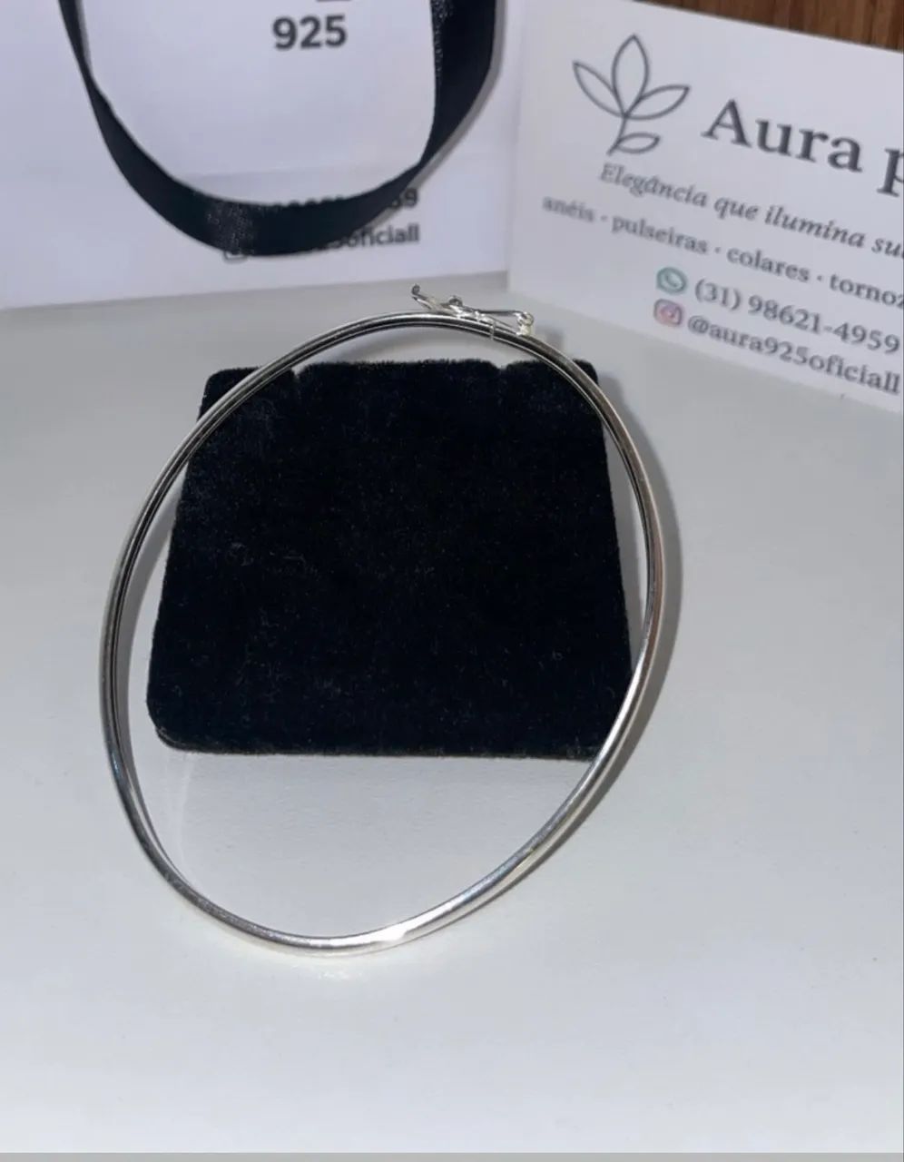 Bracelete prata 925 legítima  - Foto 3