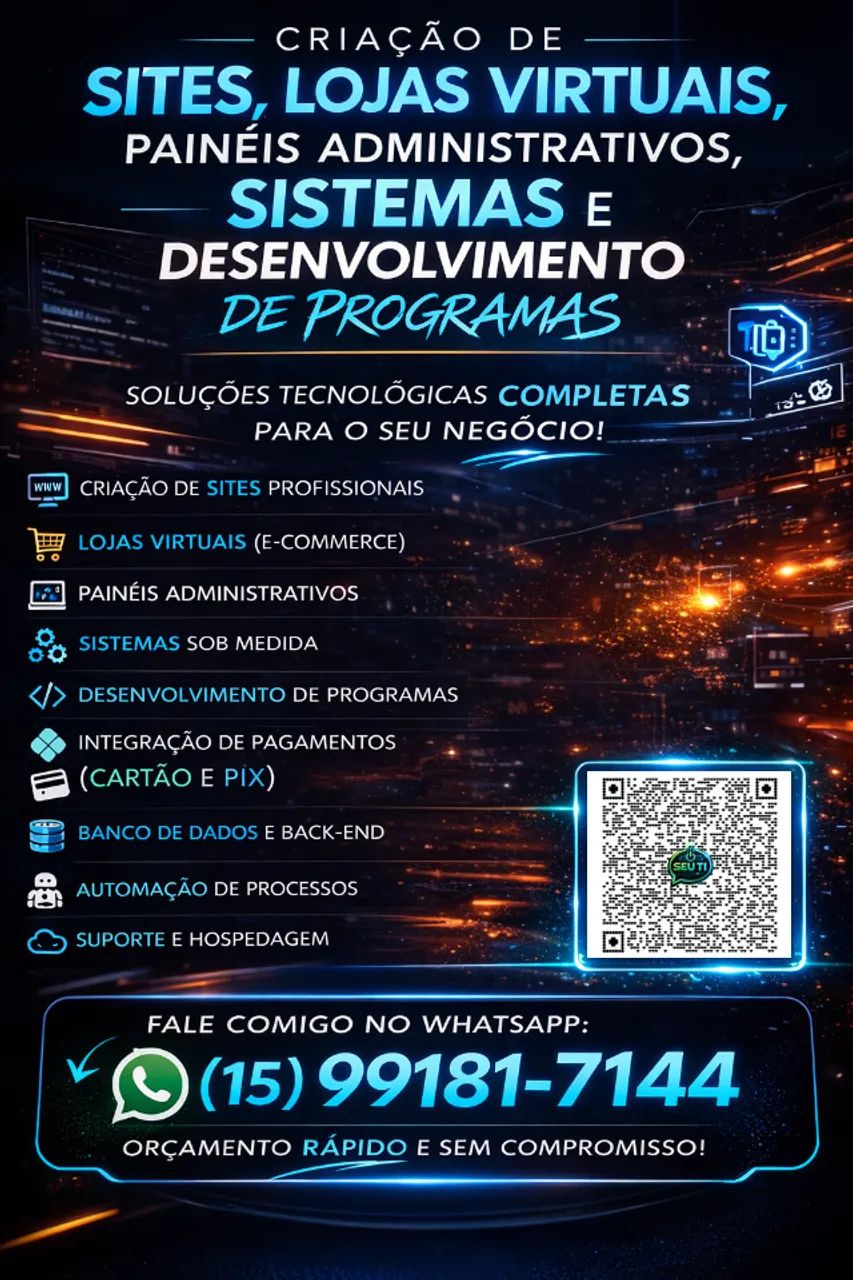 Desenvolvimento de Sistemas, Programas e Painel Administrativo - Foto 2